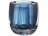 Azure Oppulence Blue / Clear 5" Vase