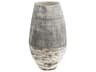 Off White Brown Calypso Vase