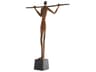 Rustic Maasai Shepard Sculpture