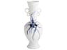 White Cobalt Blue Black Nola Vase