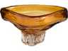 Alistair Amber Clear Decorative Plate
