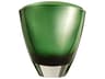 Muzo Emerald Green Clear Vase
