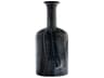Infinity Black Grey Gold Vase