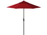California Outdoor Patio Umbrella Custom Casa Series 7.5 Foot Octagon Aluminum Outdoor Patio Umbrella