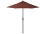 California Outdoor Patio Umbrella Quick Ship Casa Series Aluminum 7.5 Foot Octagon Auto Tilt Crank Lift Outdoor Patio Umbrella