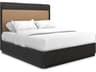 Classic Fall In Love Black Birch Wood King Platform Bed