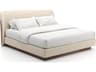 Fleur Champagne Upholstered King Platform Bed