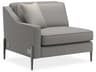 Modern Artisan Remix Remix Gray Fabric Accent Chair