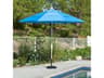 California Outdoor Patio Umbrella Quick Ship Sun Master Series 11 Foot Octagon Market Aluminum Outdoor Patio Umbrella with Crank Lift System