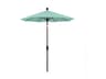California Outdoor Patio Umbrella Custom Sun Master Series 7.5 Foot Octagon Market Aluminum Outdoor Patio Umbrella with Crank Lift System