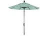 California Outdoor Patio Umbrella Quick Ship Pacific Trail Series 6 Foot Octagon Market Aluminum Outdoor Patio Umbrella with Crank Lift System