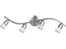 James 4 -light Pewter Track & Rail Light