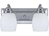 Griffin 2 -light Chrome Vanity Light