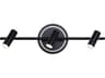 Denver 3 -light Black LED Cylinder Track & Rail Light
