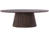 Madhy Oval Wood Coffee Table