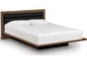 Moduluxe Brown Solid Wood Queen Platform Bed
