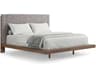 Savoy Natural Walnut Solid Wood King Platform Bed