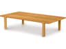 Sierra Rectangular Wood Coffee Table