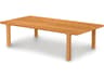 Sierra Rectangular Wood Coffee Table