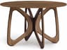 Butterfly Round Wood Dining Table