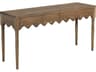 Lulu Rectangular Wood Fawn Console Table