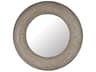 Oliver Grey Wash Wall Mirror Round