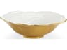 White Enameled Bowl