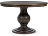 Brookside Round Wood Cocoa Brown Dining Table