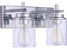 Reeves 2-Light Chrome Vanity Light