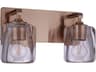Andie 2-Light Satin Brass Vanity Light