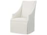 Chair White Upholstered Arm Dining