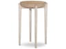 Curate Round Wood Peninsula End Table