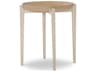 Curate Round Wood Peninsula End Table