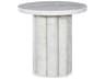 Grand Tour Tivoli Round Marble End Table