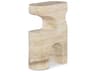 Grand Tour Bernini Oval Stone End Table