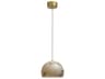 Neil Satin Gold Dome Mini Pendant