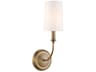 Sylvan 1-Light Vibrant Gold Wall Sconce