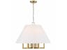 Westwood 6-Light Vibrant Gold Empire Pendant