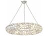 Palla 8-Light Antique Silver Pendant