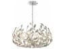 Broche 6-Light Chandelier in Antique Silver