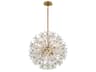 Adley 6-Light Gold Sputnik Pendant