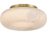 Acme 1-Light Gold Flush Mount