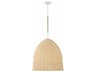 Jasper 6-Light Matte White Pendant
