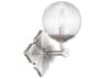 Orly 1-Light Silver Wall Sconce