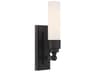 Wilcox 1-Light Matte Black Wall Sconce