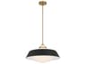 Xander 3-Light Black Pendant