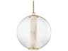 Pietra Pendant Light in Vintage Brass