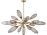 Cordoba 17-Light Vintage Brass Sputnik Chandelier