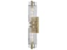 Duoro 4-Light Vintage Brass Vanity Light