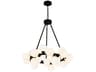 Arya 25-Light Black Globe Chandelier